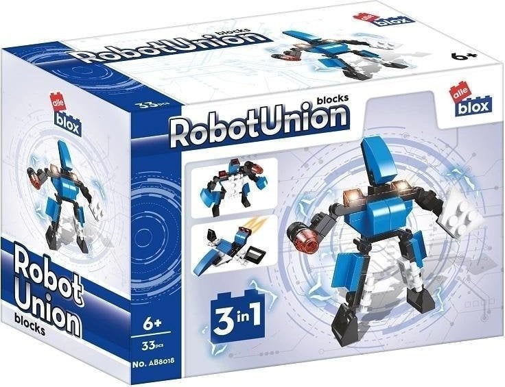 ALLEBLOX Blocuri de constructie Robot 33 elemente ALLEBLOX