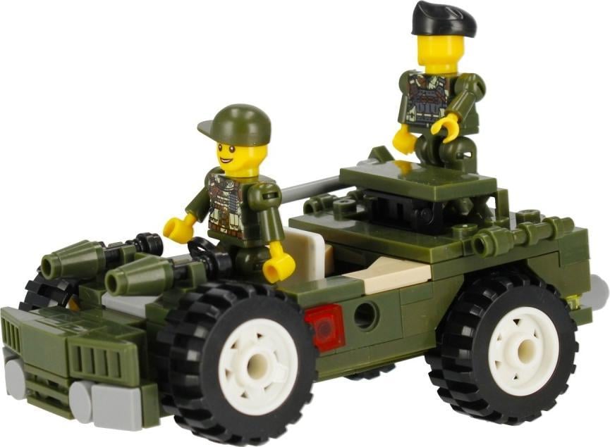 ALLEBLOX Bricks Militaria 3in1 Vehicul militar 180 elemente Alleblox AB3031
