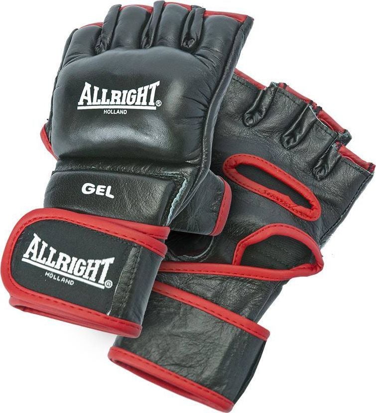 Allright MMA PRO LEATHER GLOVES rS black