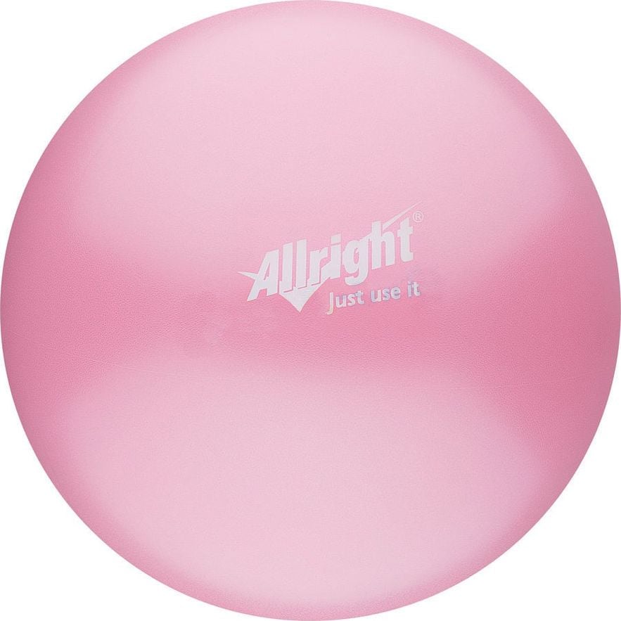 Allright Piłka do ćwiczeń Over Ball 26cm różowa (FIPG26P)