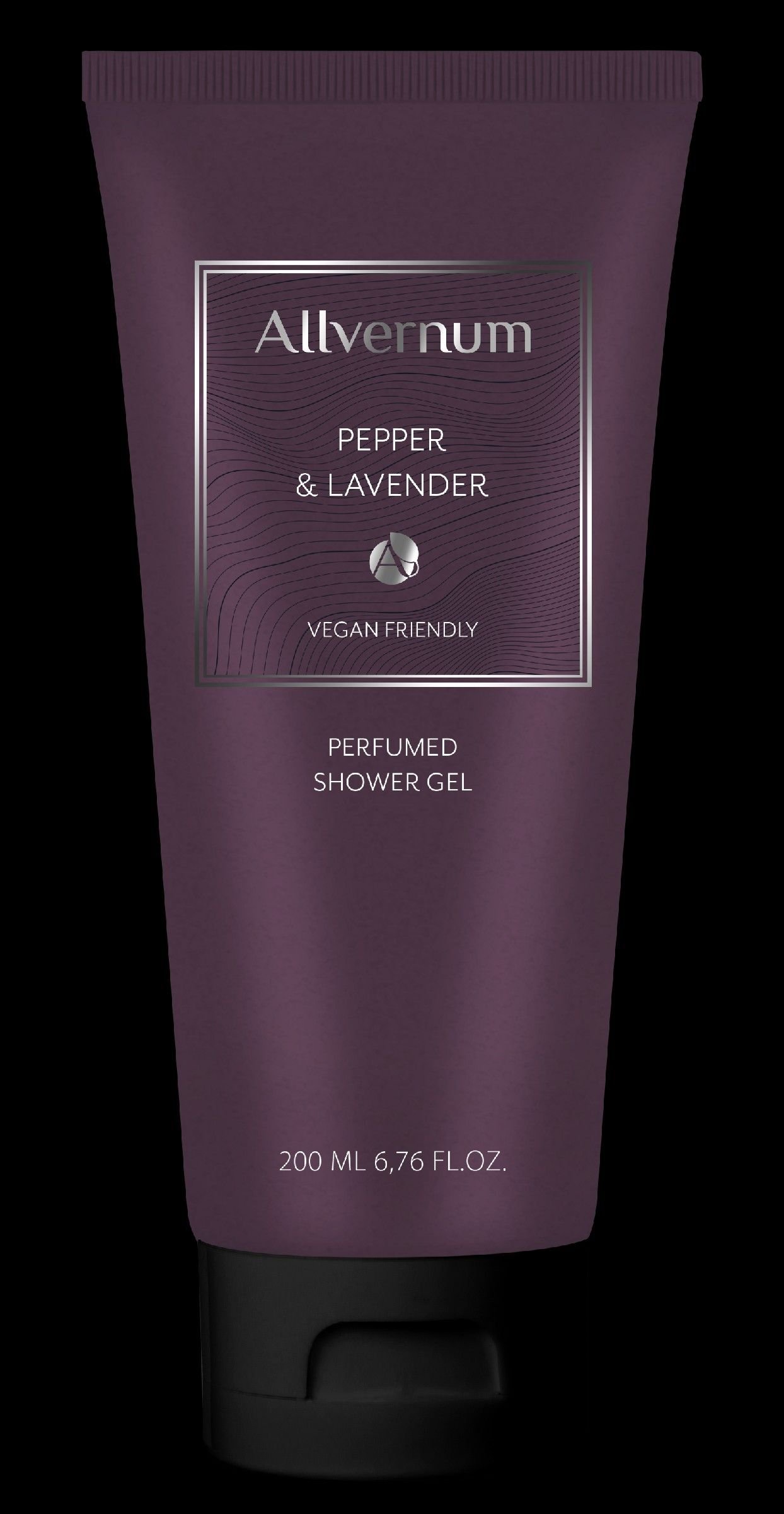 Gel de dus Allverne Pepper &amp; Lavender, 200ml