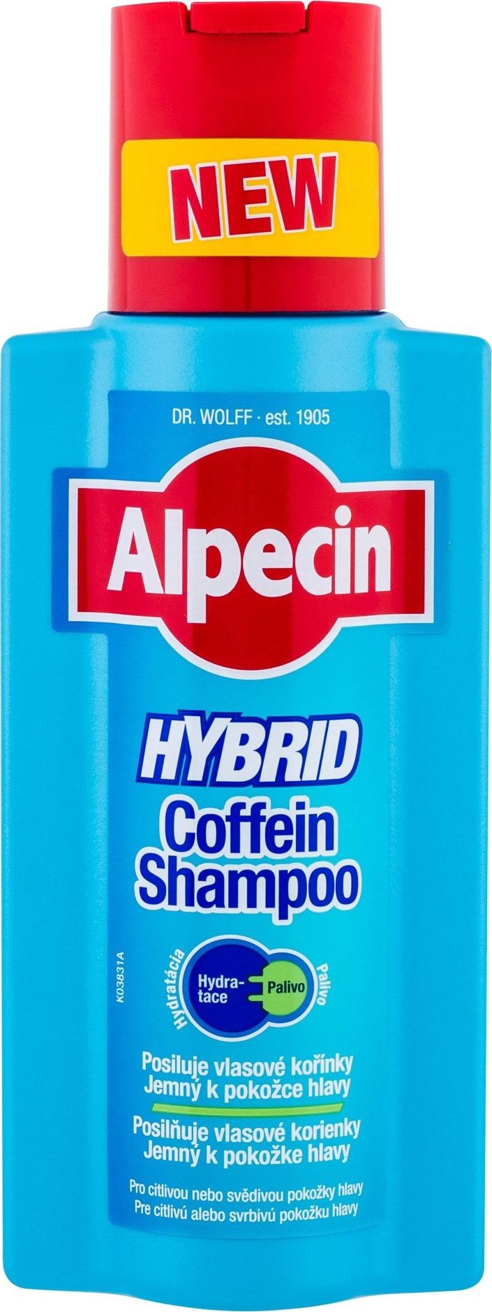 Alpecin Hybrid Coffein Shampoo Szampon do włosów, 250ml