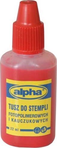 Alpha STAMP CERNEALĂ ALPHA RED 30ML