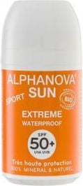 Cremă solară Roll-On Alphanova Sun Bio, SPF50+,corp, de protecție