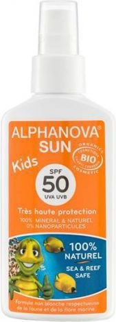 Spray de protectie solara, Alphanova Sun Kids, SPF 50