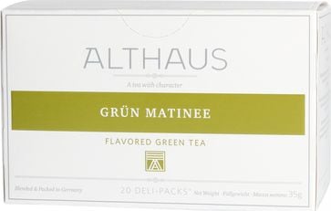 Althaus Althaus - Grun Matinee Deli Pack - Ceai 20 plicuri