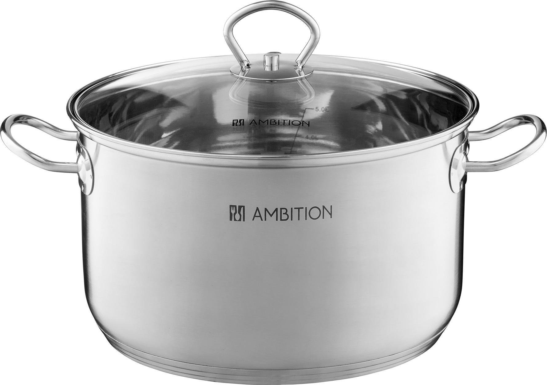 Ambition POT 60813 ACERO 24cm / 6.4L