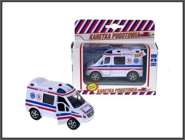 Ambulanță Hippo / Ambulanță 11cm cu voce SW-16-11A/PL-WB