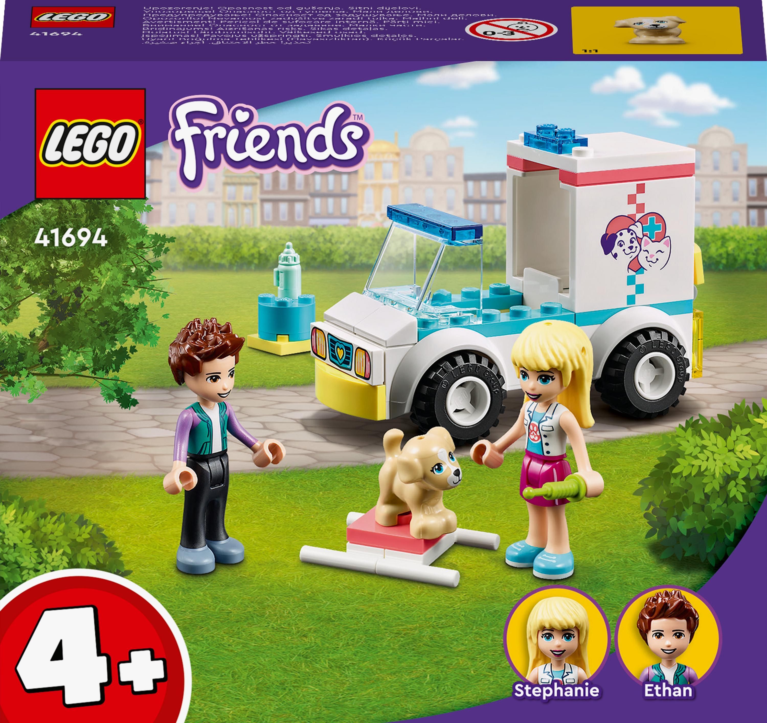 Ambulanța clinică pentru animale de companie LEGO Friends (41694)