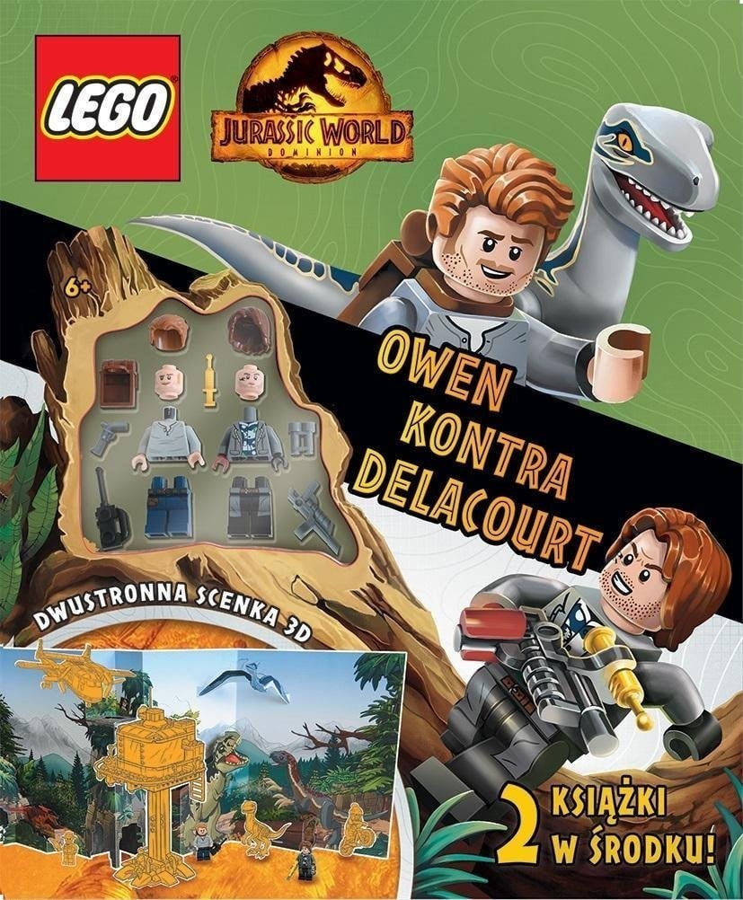 Ameet Lego Jurassic World. Owen versus Delacourt