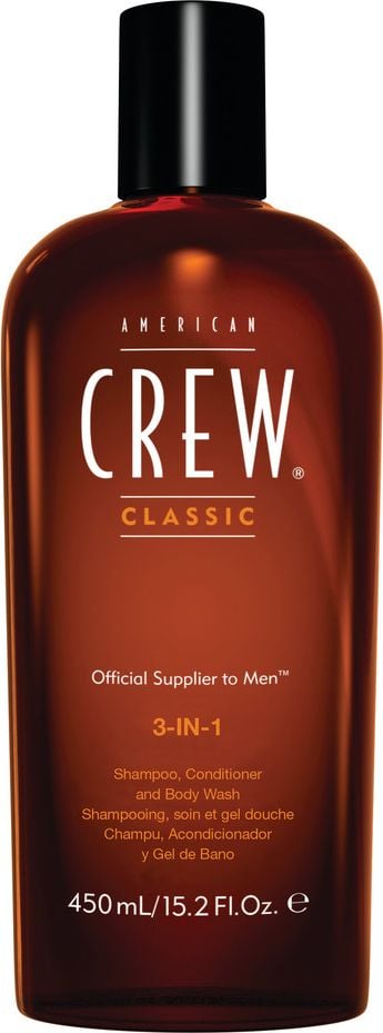 American Crew AMERICAN CREW_3in1 Shampoo Conditioner And Body Wash szmpon odżywka i żel do kąpieli 250ml