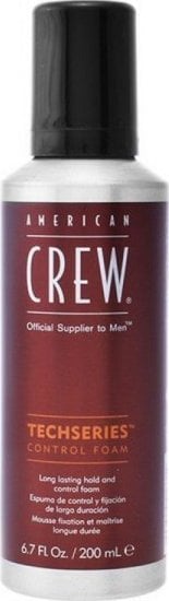 : Frizura americana American Crew, Spuma de modelare Techseries American Crew (200 ml)