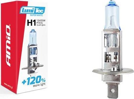 Bec halogen H1 12V 55W LumiTec SuperWhite + 120%