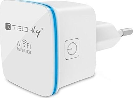 Amplificator de semnal Wi-Fi Techly, Range Extender, 300Mbps