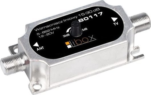 Amplificator DVB-T reglementate 15-30dB LB0118 LIBOX