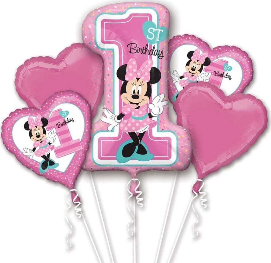 AMSCAN Bună de baloane din folie Minnie Mouse - 1 set universal