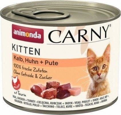 Animonda ANIMONDA Carny Kitten aroma: vita, vitel si pui 200g