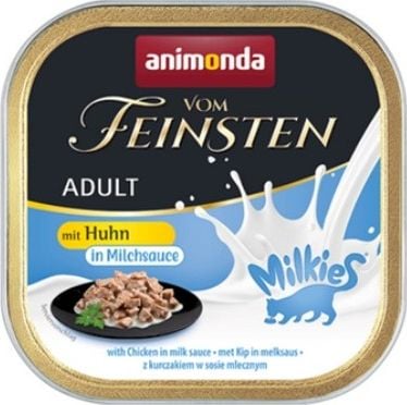 Animonda ANIMONDA CAT 100g V.FEINSTEN MILKY KURA cu LAPTE Tava pentru umplutura/32