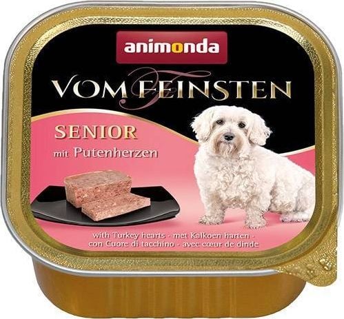 Animonda ANIMONDA Dog Vom Feinsten Senior aroma: Inimioare de curcan 150g