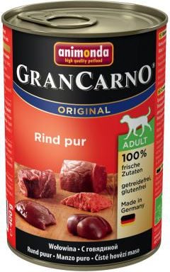 Hrana umeda pentru caini Animonda Gran Carno, Adult, Vita , 400g