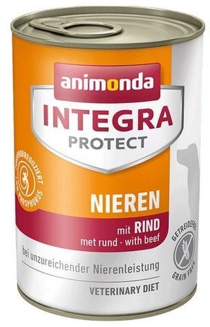 Protejați Integra câine de carne de vită nieren poate 400g