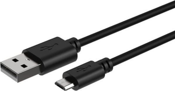 Ansmann USB-A - cablu microUSB 1 m Negru (1700-0129)