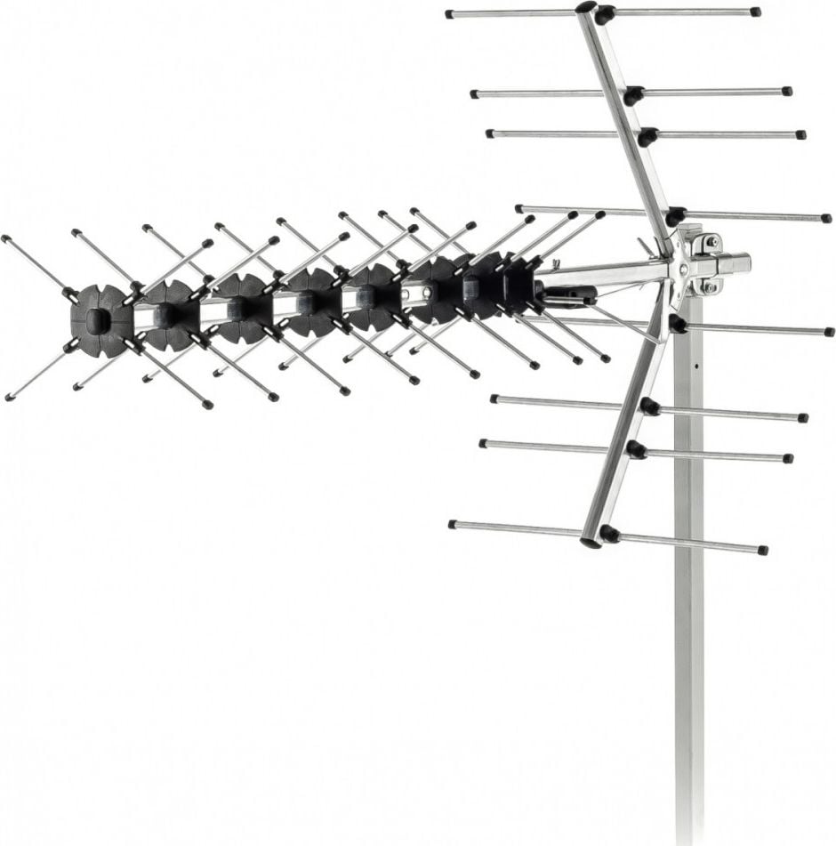 Antenă RTV Sencor Antenă externă SDA 611 Câștig DVB-T2/T 12dB, Imp 75OHm, 4G LTE-SDA 611