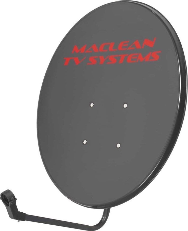 Antena satelit Maclean Antena satelit Maclean TV System, otel fosfatat, grafit, 65 cm, MCTV-926