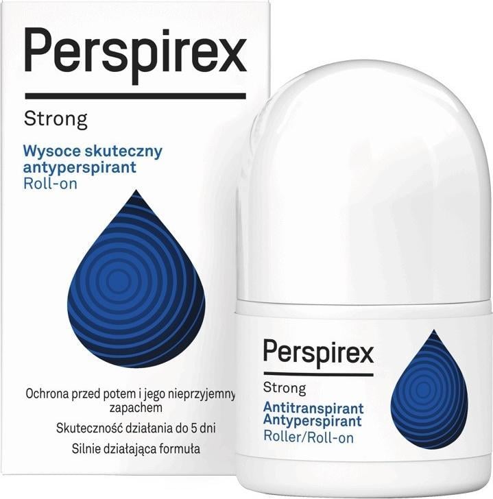 Antiperspirant Roll-On Perspirex PERSPIREX_Strong Extra-Effective, pentru o protecție mai puternică, 20ml