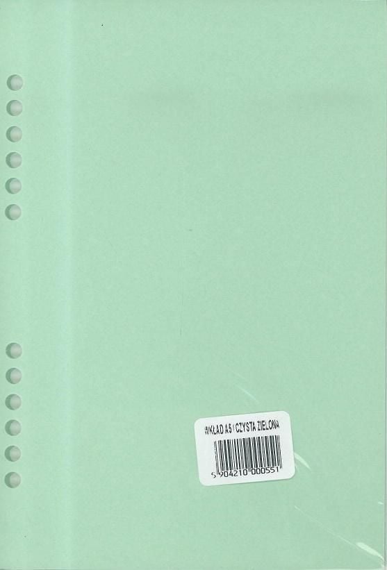 Coperta Binder - Antra Insert pentru organizator A5 Pure green (270049)