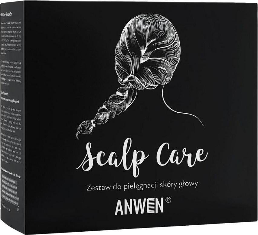 Anwen ANWEN_SET Set de îngrijire a scalpului pentru îngrijirea scalpului Loțiune de încălzire pe bază de plante Grow Me Tender 150 ml + Ser de clementine Darling pentru îngrijirea scalpului 150 ml