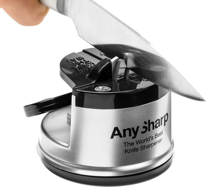 AnySharp AnySharp Clasic ascuțitor de cuțite argintiu