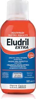 Apa de gura Eludril Extra 0.2% CHX, 300 ml