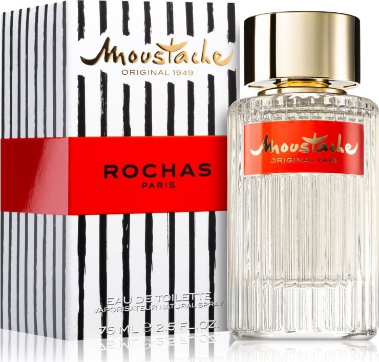 Apa de Toaleta Rochas, Moustache, Barbati, 75 ml