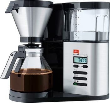 Aparat de cafea Melitta Aroma Elegance DeLuxe, 1012-03, 1850W, 1250ml, Silver