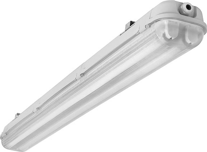 Aparat de iluminat ermetic Kanlux LED MAH PLUS-136/4LED/PC pentru 1 lampă LED fluorescentă 1200mm G13 IP65 22802