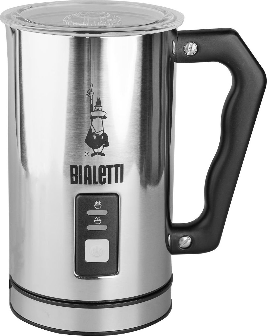 Aparat electric pentru spuma si crema de lapte, Bialetti, argintiu, 220V