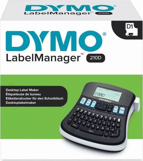 Aparat etichetat (imprimanta etichete) DYMO LabelManager 210D, S0784440 S0964070 S0784470