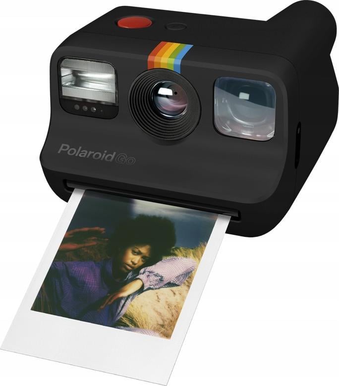 Aparate foto compacte - Aparat foto instant Polaroid Go, Negru