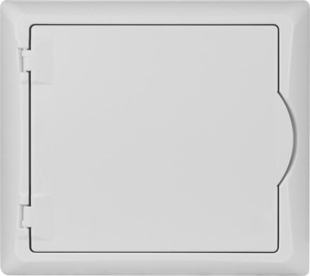 Aparatura de 1x6 Modular p / t BOX ECONOMICA RP 6.1 Ușă albă (N + PE) IP40 2511-00