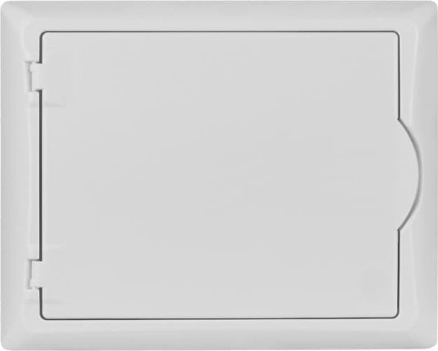 Aparatura de 1x8 Modular p / t BOX ECONOMICA RP 8,1 alb ușă (N + PE) IP40 2512-00