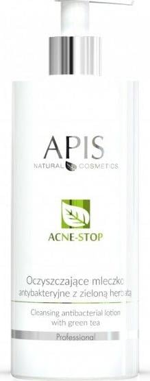 APIS APIS_Acne-Stop Cleansing Antibacterial Lotion oczyszczające mleczko antybakteryjne z zieloną herbatą 500ml