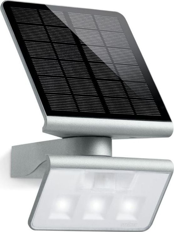 Aplica de perete Steinel Corp de iluminat solar LED 1,2W XSolar L-S cu senzor argintiu (ST671013) - Steinel