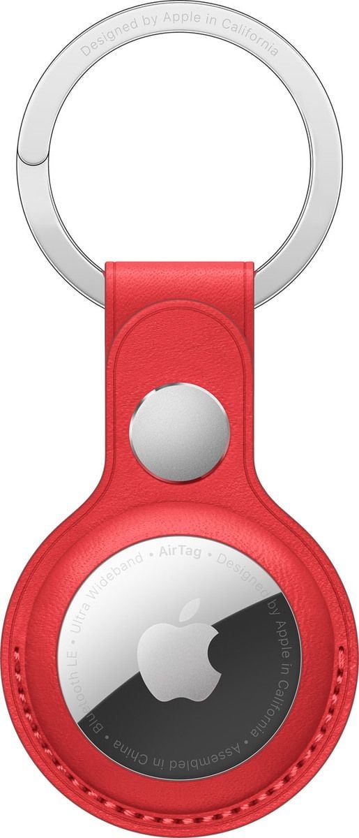 Apple Brelok do AirTag Leather Key Ring Red (MK103ZM/A)