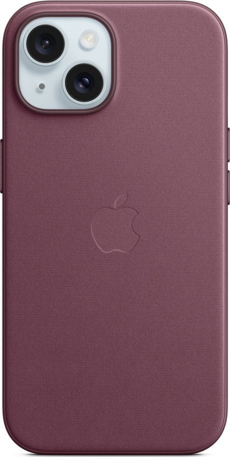 Apple Etui Apple FineWoven z MagSafe do iPhone’a 15 rubinowa morwa