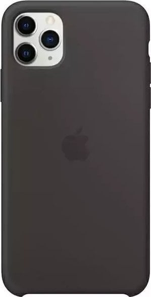 Husa Apple Apple MWYN2ZE/A iPhone 11 Pro negru/negru Husa din silicon Kryt pro