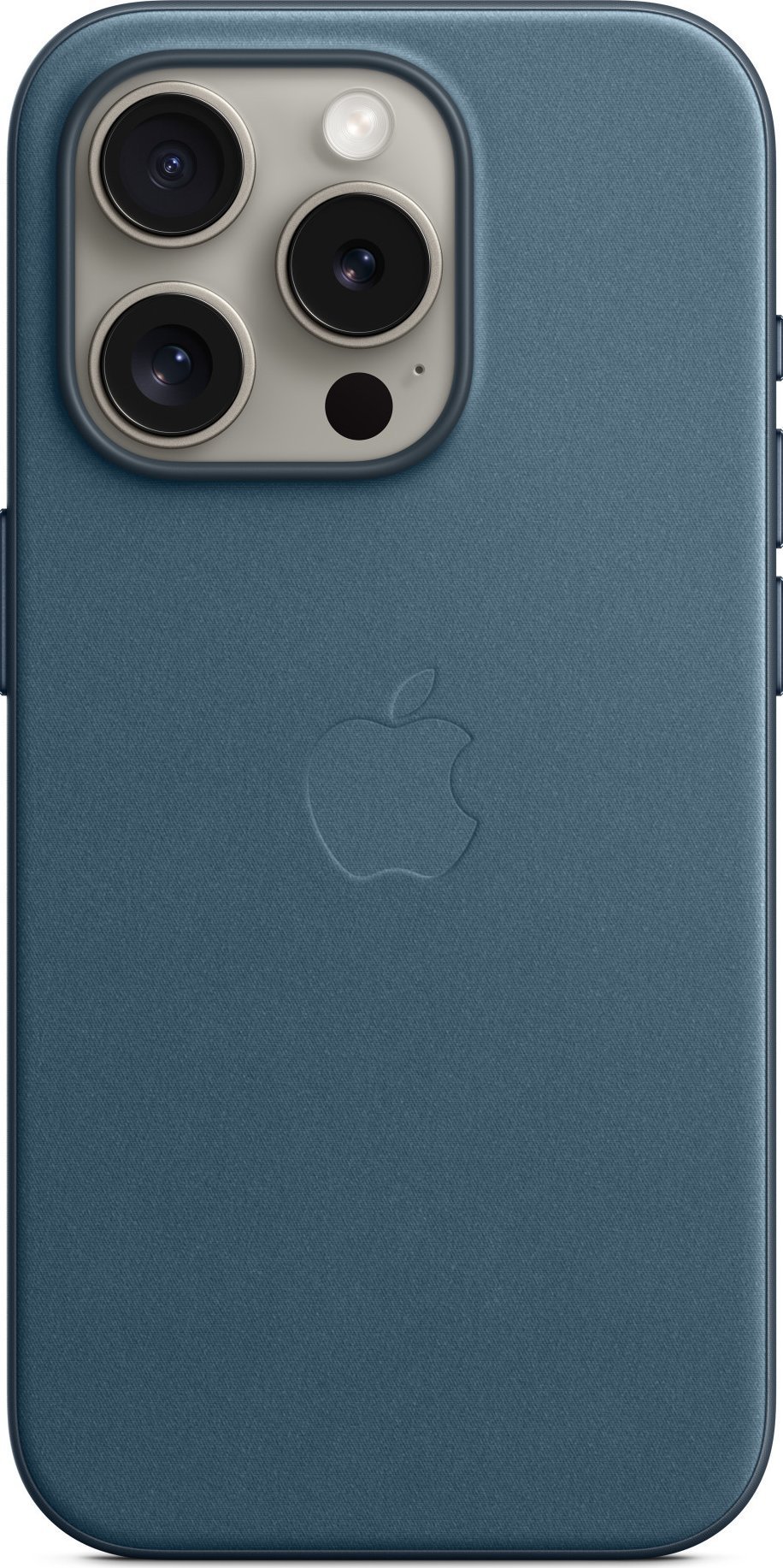 Apple Etui z tkaniny FineWoven z MagSafe do iPhonea 15 Pro - głębia oceanu