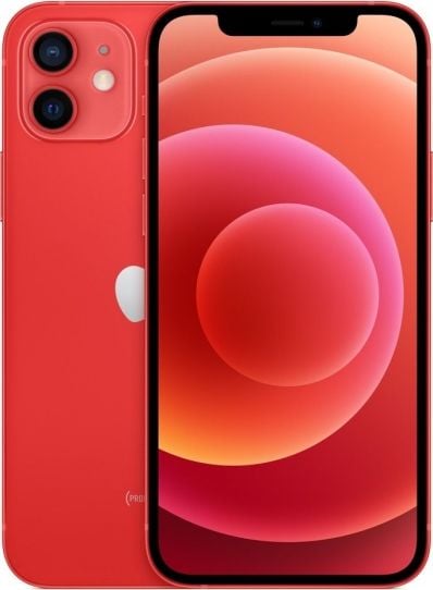 Telefoane Mobile - Apple iPhone 12 5G 4/64GB Smartphone Dual SIM Roșu (MGJ73PM/A)