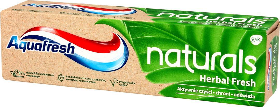 Aquafresh Toothpaste Naturals Herbal Fresh 75 ml