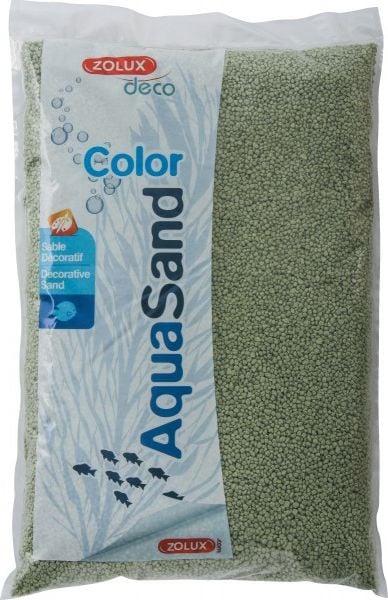 Aquasand pastel verde 1 kg de culoare
